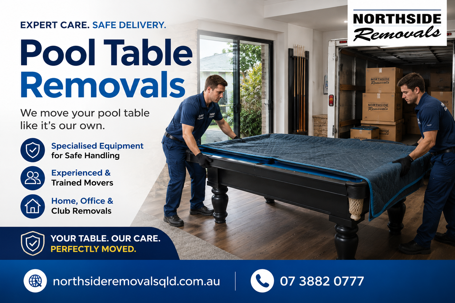Pool Table Removals in Gold Coast